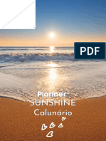 Planner - Sunhine - Calunário