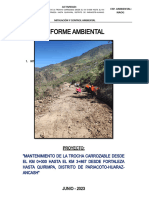 Informe Ambienta - Quirimpa