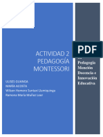 Act. 2 Pedagogia Montessori