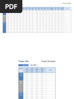 Campaign Schedule