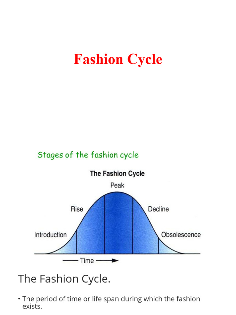 Fashion Cycle PDF Fashion Economies