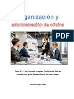 Organización y Administracion de Oficina Tema Nº11