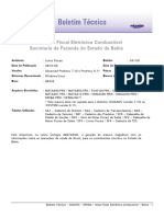 041 - FIS - NFEBA - Nota Fiscal Eletronica Combustivel - BA