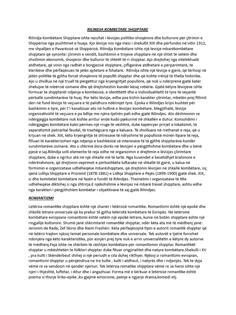 Rilindja kombetare shqiptare pdf