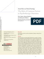 The Role of Common Factors in Psychotherapy Outcome (Lectura)