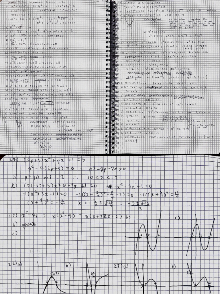 C2 Revision Notes (Working Out) | PDF