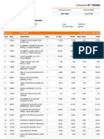 Cotización PROMART