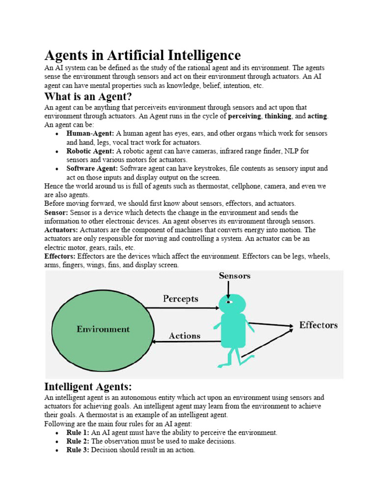 Understanding Rational and Intelligent Agents | PDF | Rationality ...