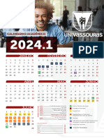 Calendário Univassouras 2024.1