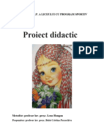 Proiect Didactic Inspectie 1