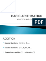 Day 3 Basic Arithmatics