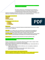 Respuestas y Preguntas Del Examen Ley de Promocion de Autonomia Personal