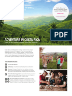 Adventure in Costa Rica Full Itinerary