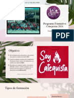 Programa Formativo Catequistas 2024