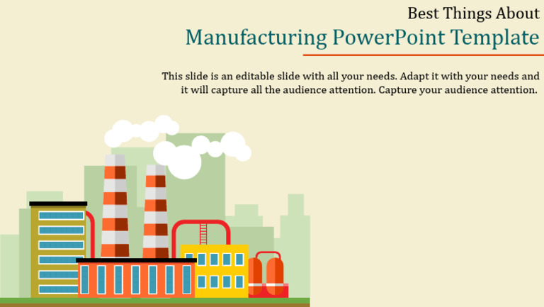 Manufacturing Powerpoint Template | PDF