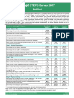 Egypt STEPS Survey 2017 Fact Sheet