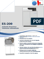 Analizador Bioquímico Automatizado ES-200. BIOELAB