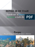 Donde Ir de Viaje