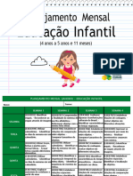 02 - Planejamento Mensal (Educação Infantil) Turminha ABC