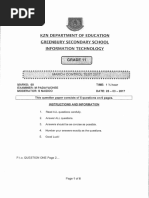 N4 Computer Practice TEST 1 | PDF | Computer File | Word Processor