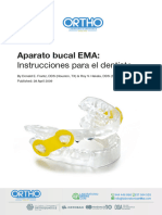 SleepBetter EMA Dentist instructions-ESPANOL