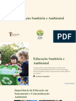 Educacao Sanitaria e Ambiental