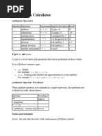 Python Notes