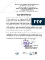 Letter of Recommendation I - Hafissou - Seidou