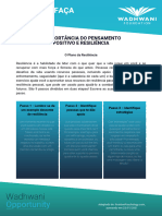 FAÇA - A Importância Do Pensamento Positivo e Resiliência