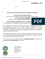 Certificado Judicial