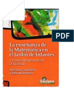 La Enseñanza de La Matemática en El Jardín de Infantes. Capítulo I