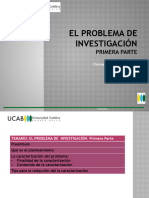 Clase. Planteamento Del Problema. La Caracteización