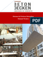 Manual Beton Decken - Sistema Betondecken (Prelosas)
