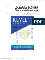 Full Test Bank For Mastering The World of Psychology 6Th Editionellen Green Wood Samuel E Wood Denise Boyd PDF Docx Full Chapter Chapter