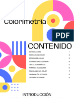 Fundamentos de La Colorimetría