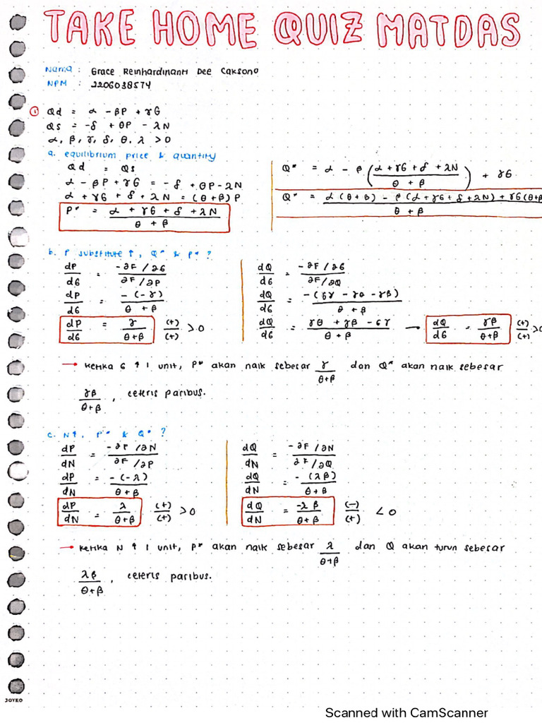 Take Home Quiz | PDF