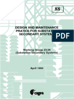 088 Design and Maintenance Pratice For Substation Secondary Systems