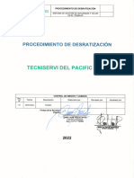 Procedimiento - Desratización