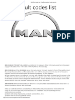 MAN Fault codes list - Free Download pdf. ewd, manuals