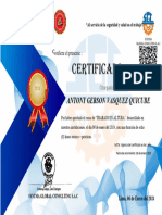 Certificado Trabajo en Altura-Antony Gerson Vasquez Quicube