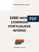 1000 Palavras Mais Comuns