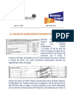 Boletín Legal para Organizaciones y Empresas, Año 19 No. 249