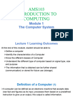 Module 1 - Lecture 1