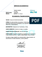 Servicio Ecografico Modelo