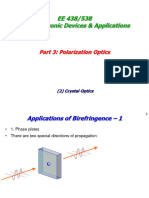 3 - Polarization - 3 - Crystal Optics - B2 - Birefringence Applications