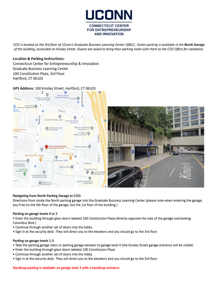 CCEI Hartford Directions 3rd Floor PDF