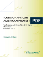 Icons of African American Protest Trailblazing Activists of The Civil Rights Movement by Gladys L. Knight