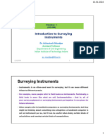 Introduction To Surveying Instruments