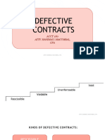 Defective Contracts