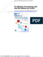 Full Test Bank For Medical Terminology Get Connected 3Rd Edition by Frucht PDF Docx Full Chapter Chapter